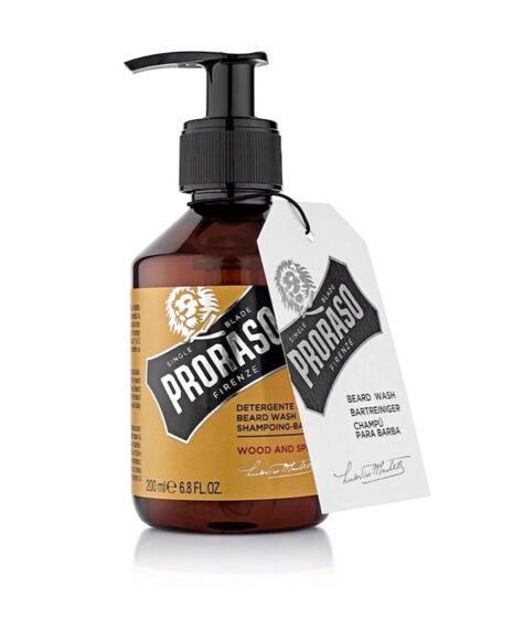 PROR BEARD WASH WOOD & SPICE 200ML